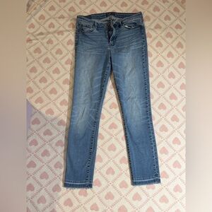 Abercrombie & Fitch Y2K Medium Blue Skinny Jeans